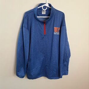 Rivalry Threads Blue Quarter-Zip Sweatshirt University of Florida Gators XXL